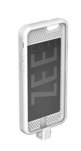 HELLOZEE iPhone 6/6s/7 Battery Case 2600mh+32GB MEMORY for iPhone 6/6s/7+Wireless Charging+LED Light+Protection Case (WHITE)