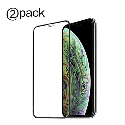 [2-Pack] Screen Protector Compatible for iPhone Xs/X ，Edge-to-Edge,Touch Accurate, Anti-Fingerprint,Compatible with face Recognition, Bubble Free (5.8 Inch)