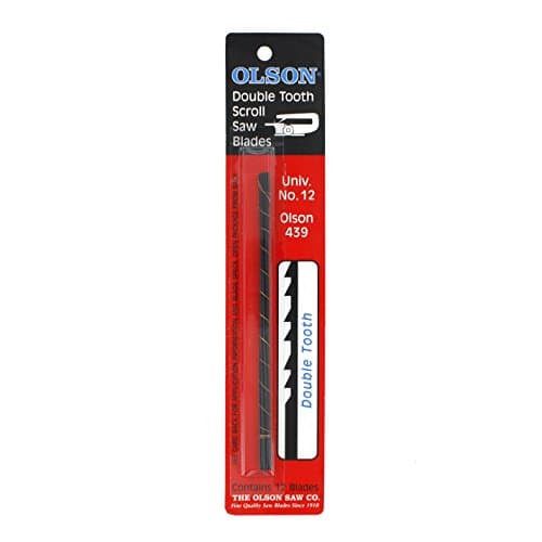 Olson SA4390 Carded Double Tooth Scroll Blades