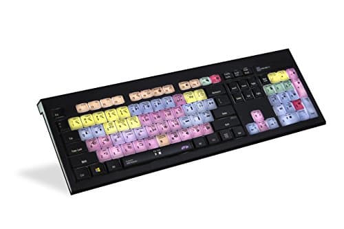 LOGICKEYBOARDDesigned for Avid Pro Tools 2018 Compatible with Win 7-11 - Astra 2 Backlit Keyboard # LKB-PT-A2PC-US