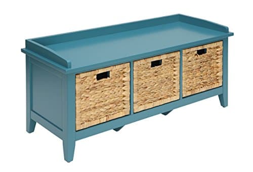 Acme Flavius Bench W/Storage - - Teal