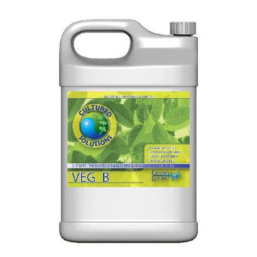 1 Quart - Veg B - Grow Nutrient - NPK 1.3-2-5.9 - Requires Veg A Sold Separately - Cultured Solutions CSVEGBQT