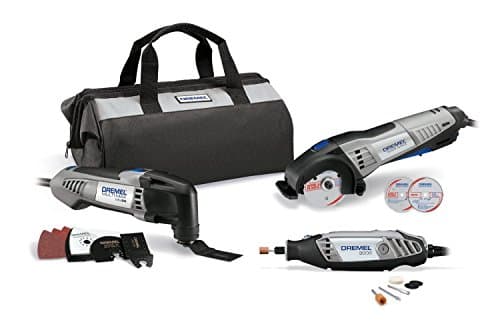 Professional 3 Power Hand Tool Combo Kit- Everything True Handy Men Need For Remodeling, Restoration Repair &amp; More- Home And Job Site- 15 Accessoriess Storage Bag Complete Set- Beginners Pros Alike