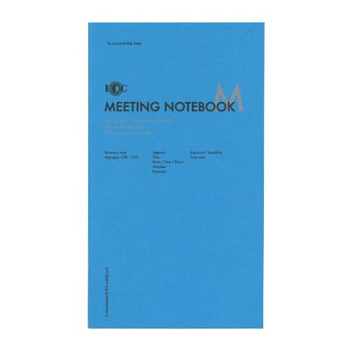 United bees A5 slim size Meeting Notebook functional notebook NOTE-A5S-07