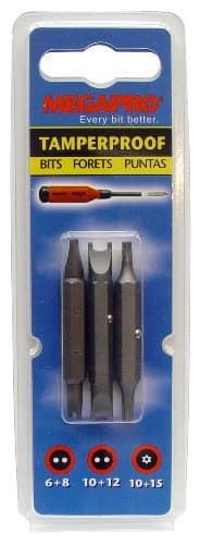 Megapro 9BP-TP-3A Replacement Bit Packs, STD6-8, STD10-12, TDT10-15 by Megapro