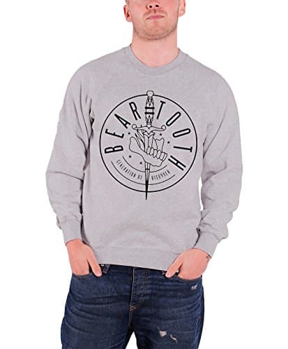 Beartooth Generation Band Logo Official Mens Grey Sweatshirt