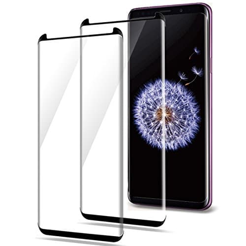 For Samsung Galaxy S9 Tempered Glass Screen Protector Case Friendly Film, Moresky 3D Curved Edge HD Clear Anti-Scratch Anti-Bubble Guard (2 pcs)