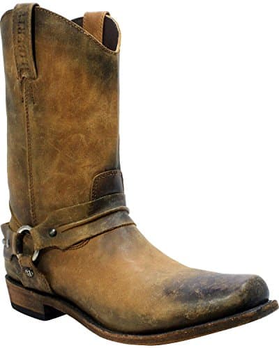 Men's Cayo Distressed Leather Ankle Boots