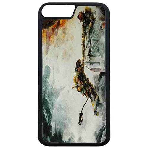 iPhone 8 Plus Case,iPhone 7 Plus Firefighter Pride Case,US Firefighter Pride iPhone 7 Plus Soft Case Honor of Firefighter TPU Soft Rubber Silicone Case for iPhone 8Plus/7Plus
