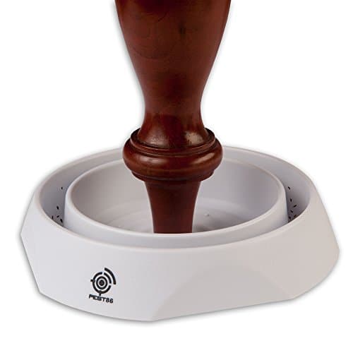 Pest 86 White Bed Bug Interceptor Trap Catches Bed Bugs Naturally with NO Chemicals 4PK with Bonus Ebook