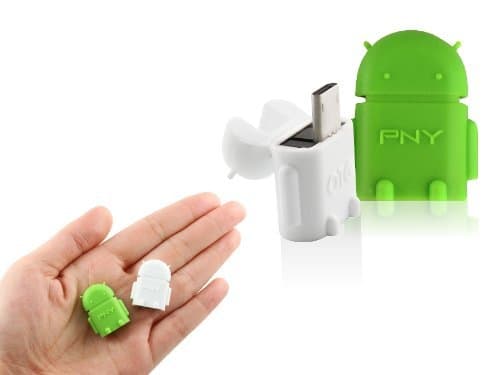 PNY A2 OTG Adapter Micro USB OTG to USB 2.0 Adapter for Smartphones & Tablets