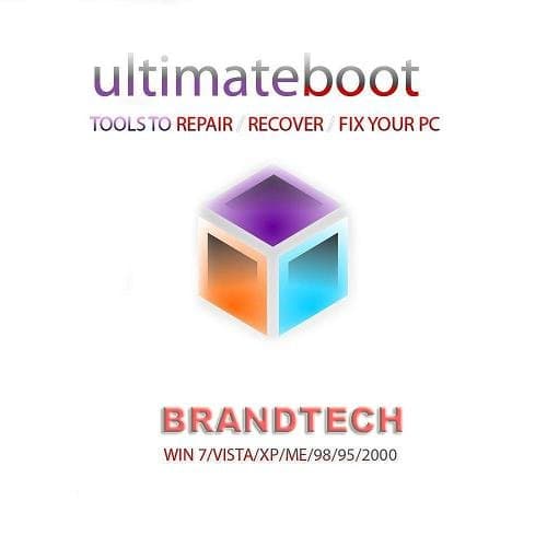 Ultimate Boot CD / Disc Ultimate Repair Recovery Fix DOS Windows 7 XP Vista 98 95 New 2011 Disk