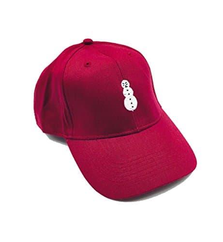 Mad Snowman Dad Hat - Burgundy