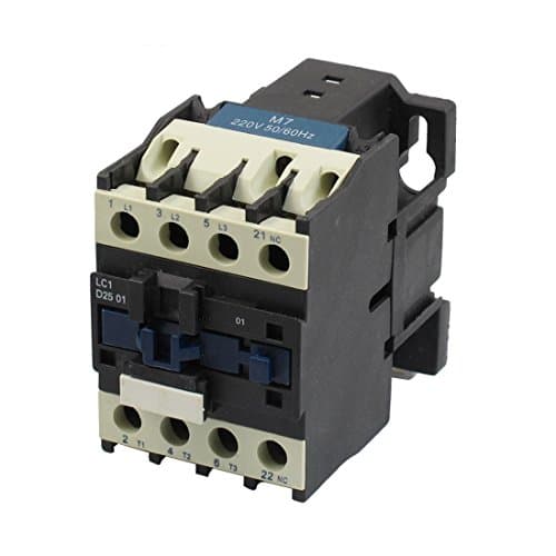 750 V 40A Ith IU 3 Phase AC 220 V Motor Coil 3 Pole Contactor D2501 LC1