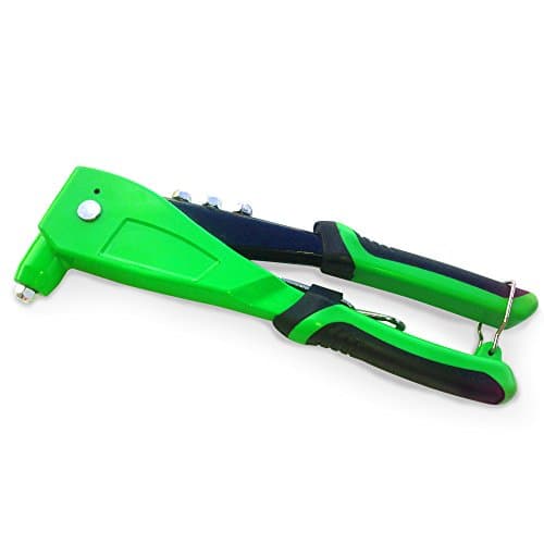 Oxean Professional 10.5" Hand Riveter Nut Tool with Soft Grip and Tempered Steel - Rivet Gun