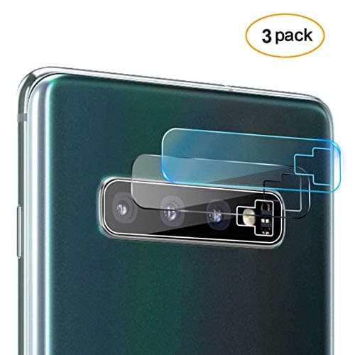 uncn Compatible Galaxy S10 Plus/S10 Camera Lens Protector, [3 Pack] Ultra Thin Transparent Clear Camera Tempered High Definition Camera Lens Protector for Samsung Galaxy S10 Plus/S10,Clear