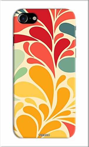 Tecozo Designer Printed Back Cover/Hard Case for iPhone 8 (Colored Pattern Design/Patterns) - Multicolor