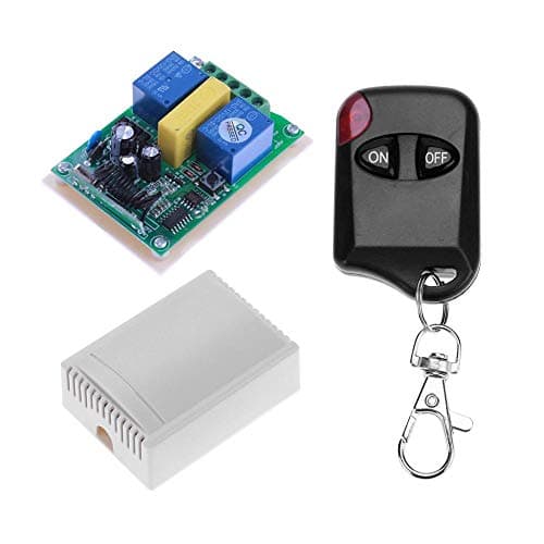 2CH Relay Receiver+RF Transmitter Wireless Remote Control Switch (ON/Off)