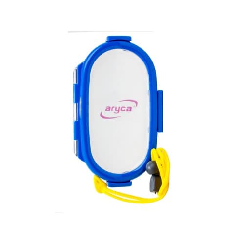 Aryca Whirl Waterproof Case for Larger Basic Phones, Blue (WS6B)