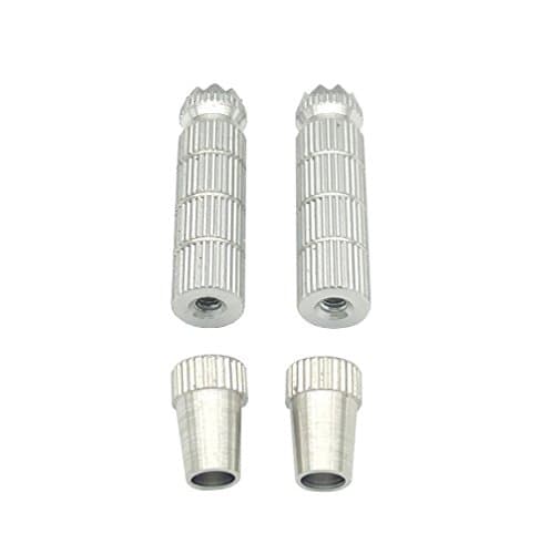 AerialTEK - 1 Pair Silver DJI Phantom 4 3 Remote Controller Lengthened Joystick Extender Lever Rocker Accessories for DJI Phantom4/3 Inspire 1 M100