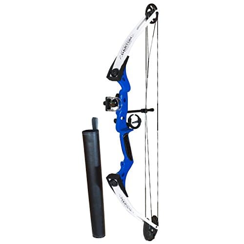 Darton Cadet Youth Compound LH Package Archery Bow, Blue, Left
