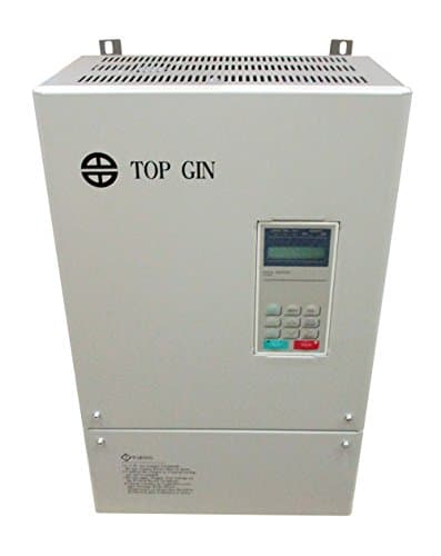 TOP GIN New Professional Variable Load Frequency Inverter 22KW 30HP 380V 38.6A VFD AC Motor Drive Starting Torque: 120% / Zero RPM For Spindle Motor Speed Control W/ English Manual (VFD-22KW)