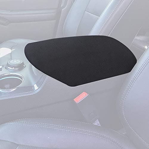 AVOMAR Black Center Console Armrest Cover Soft Pad Protector Cover Fits Ford Explorer 2011-2018 SUV