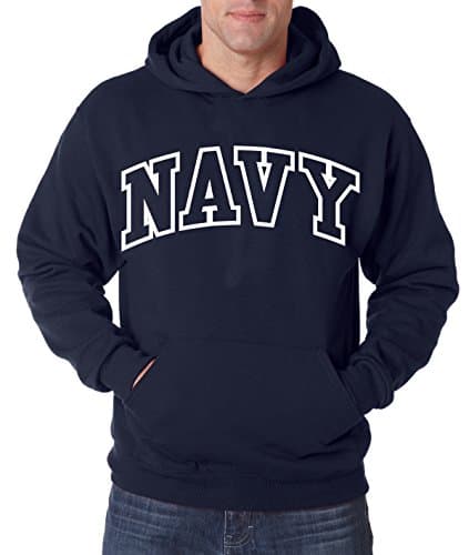 Navy Arched Hoodie (3x-large)
