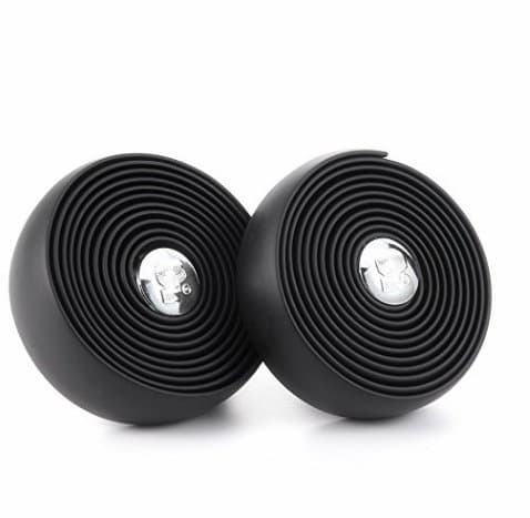 BECUTE Black Bicycle Bar Tape 2pcs Pack