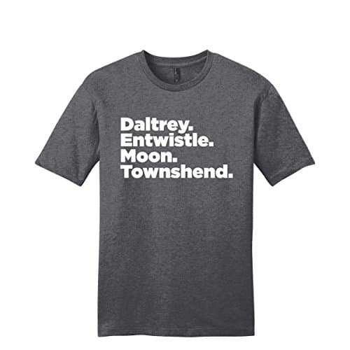 Visualphilosophy The Who Band Members Tshirt