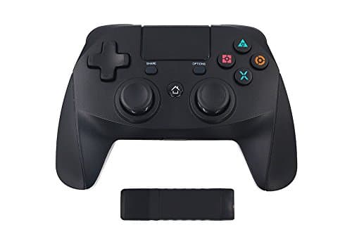 TENNIO Wireless GAME Controller for PS4 Gamepad Joystick Vibration feedback Touchpad Compatible with PS4 PRO and Windows PC