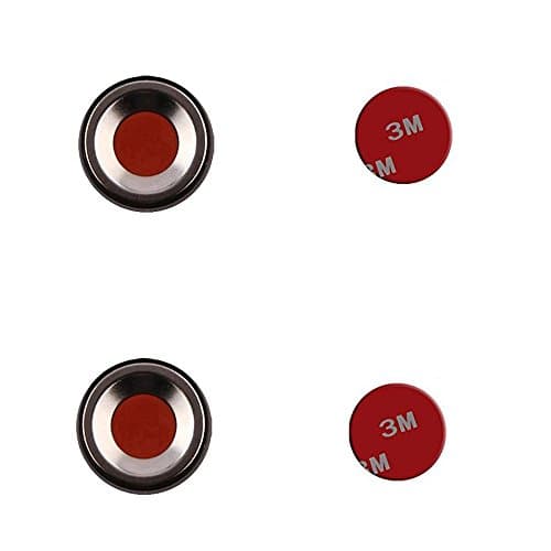 2 Pack Additional Magnets Components + 2 Adhesive Pads for Nochoice Magnetic Car Mount