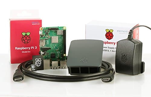 Almost Anything Ltd Raspberry Pi 3 Model B+ Official Starter Kit (Black)