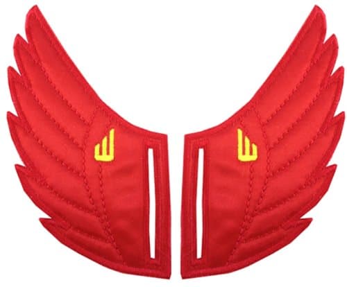 Shwings Slotted 20104-RED-Red