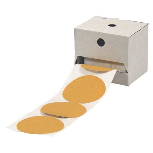 TTC Gold PSA Paper Disc Roll without liner - Diameter: 6" Grit: 240 Pack of 250