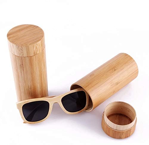 Unisex bamboo sunglasses