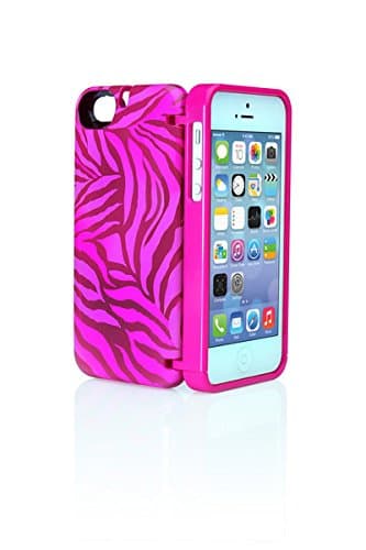 EYNiPhone Carrying Case for 5 and 5S - ZEBRA