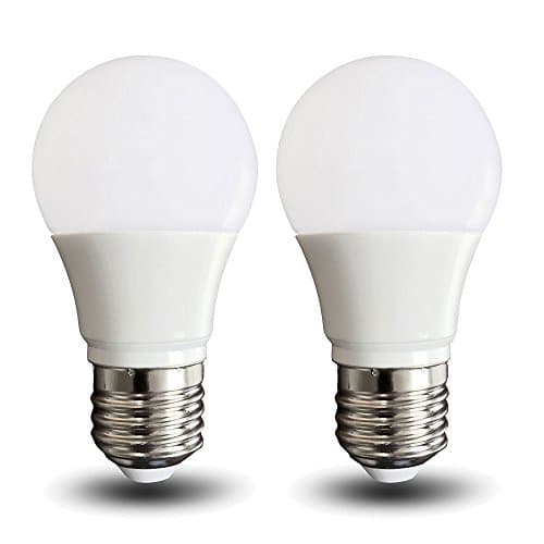 ELEDISON 2-Pack Low Voltage 12V DC LED Globe Bulb G50 3W Warm White Daylight White Boat Yacht Solar Lighting Bulb 20W Incandescent Bulb Equivalent (White 6000K)