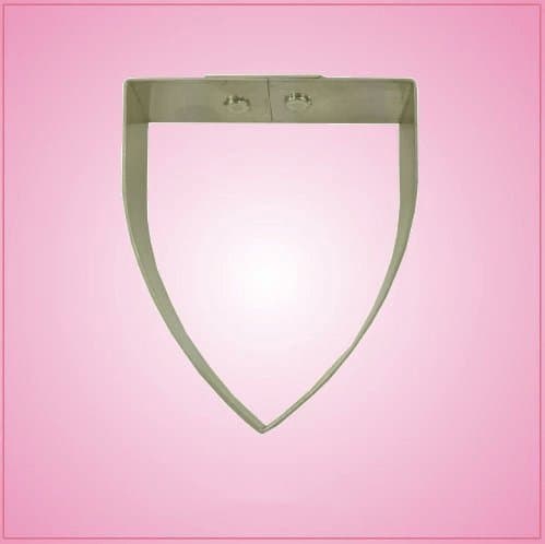 Flat Top Shield Cookie Cutter 3-1/4-inch by 2-3/4-inch