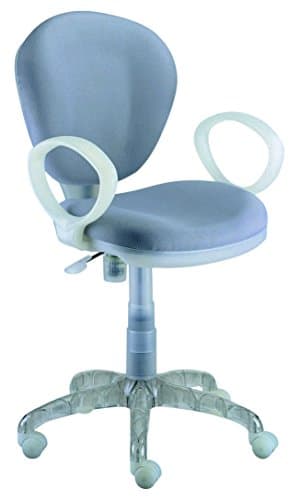 New Spec Office Task Chair Adjustable hight with wheels, Graphite