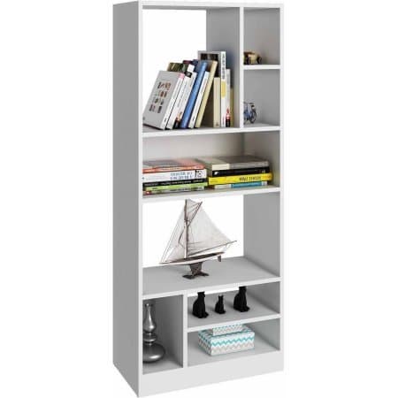 Mendocino Filbert Durable Bookcase 3.0, White