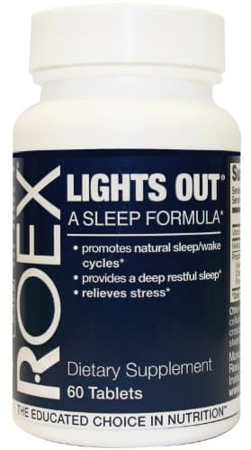 Roex Lights Out Sleep Formula Tabs, 60 ct