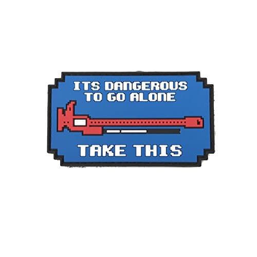 Patriot Patch Co - It's Dangerous To Go Alone Patch (Off-Road Jack)