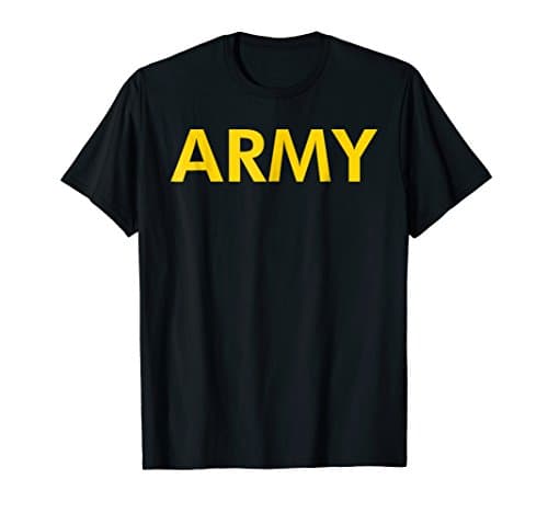 Army Logo Shirt APFU Workout Tee