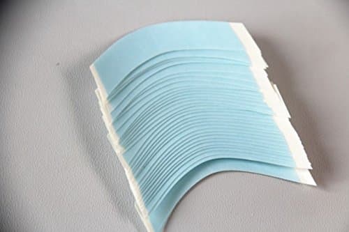 Lace Front Support Blue Super Tape 1/2"x3" (36 Pcs )Lace Wigs Toupee (BLUE)