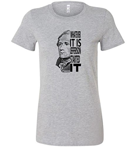 Womens Hamilton Rivalry Shirt Thomas Jefferson Started It TShirt
