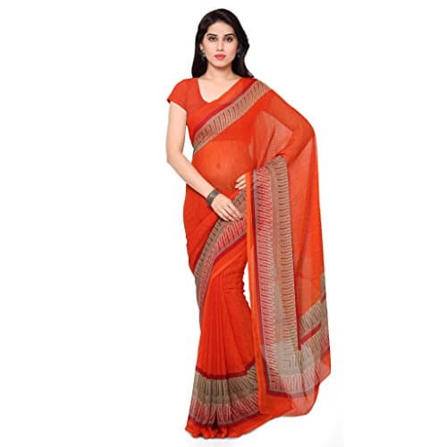 Vaamsi Chiffon Saree (Empress1008_Red)