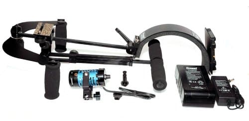 Frezzi DSLR-3 Kit Includes Dimmer Mini-Fill, FLB-100 Battery, Quick Charger, Shoe Mount, and Stable Cam Support System