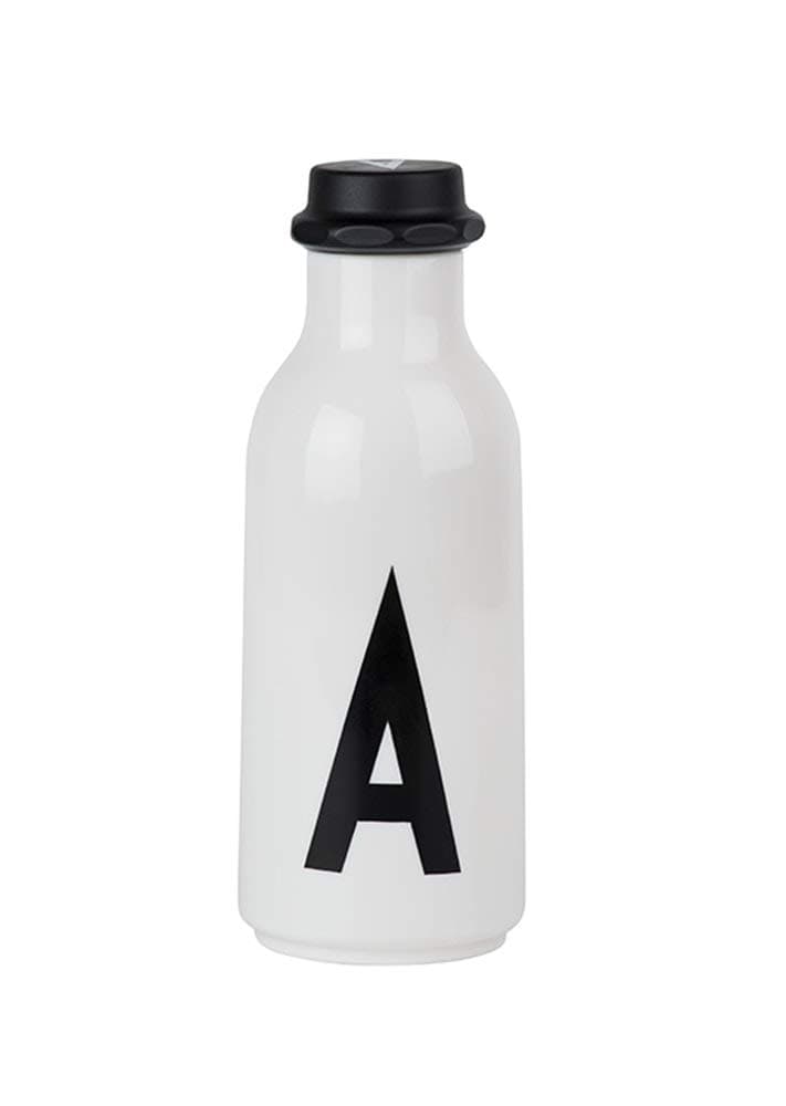 Design Letters Water Bottle A-Z