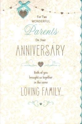 Parents Anniversary, Anniversary Card